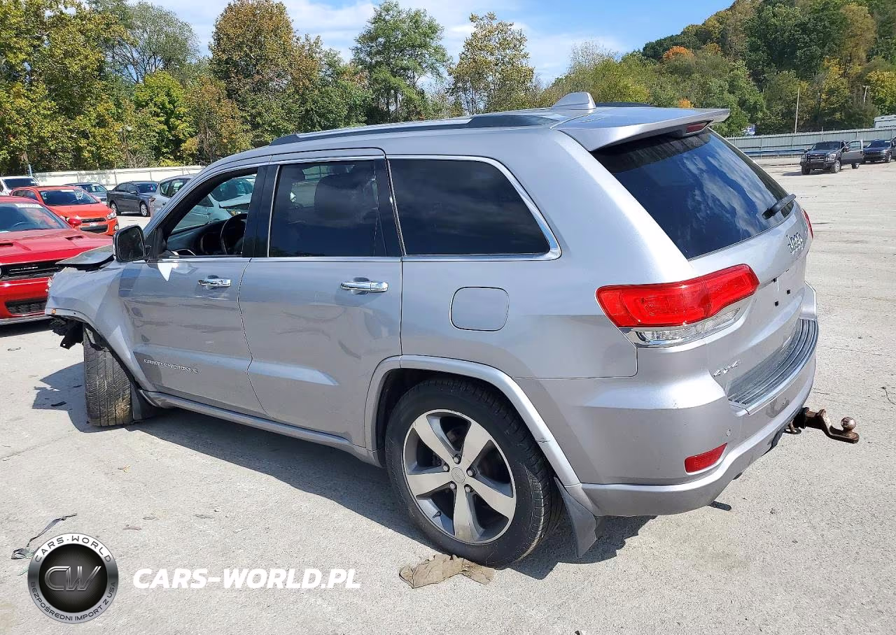 2015 Jeep Grand Cherokee Overland VIN:1C4RJFCGXFC726942 - 2