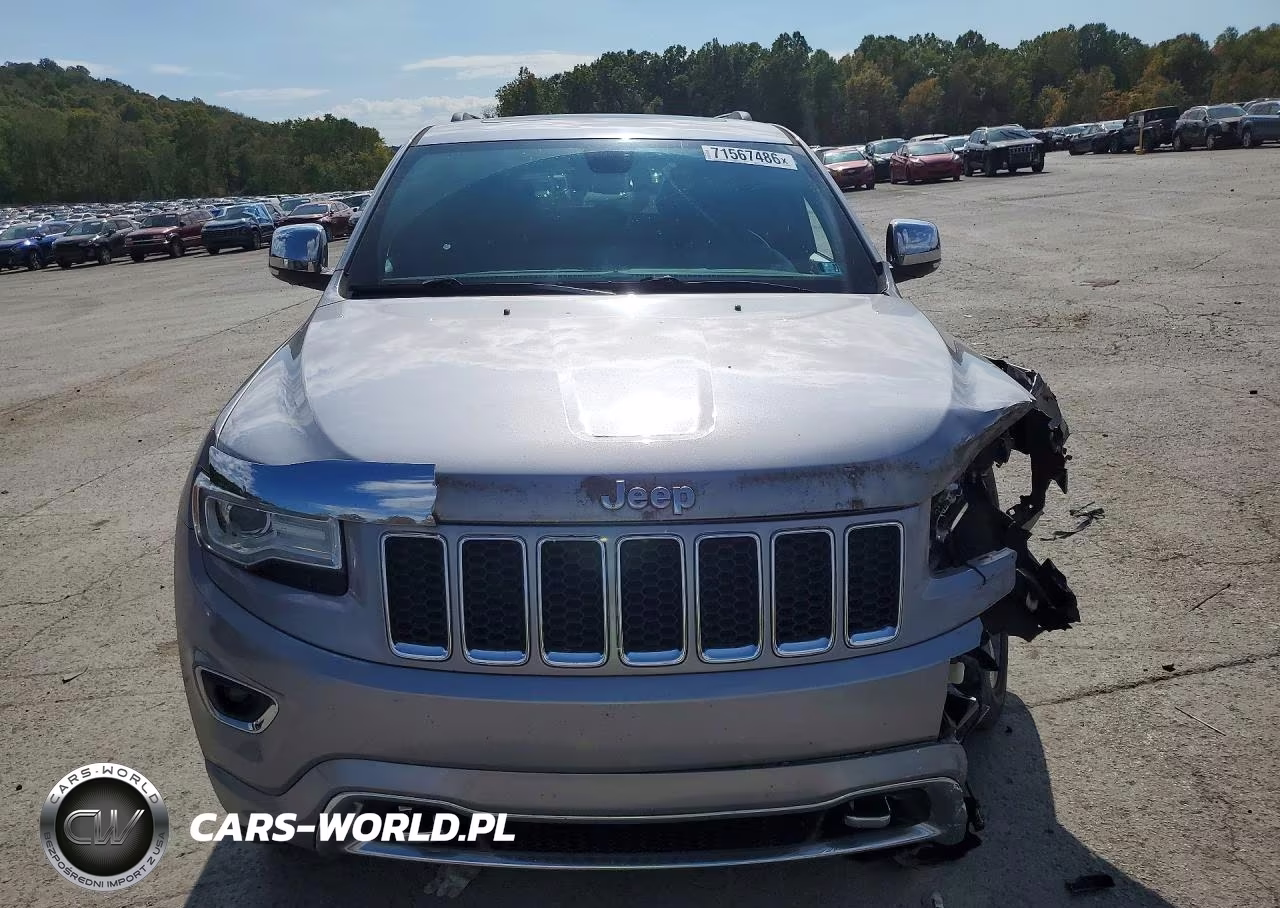 2015 Jeep Grand Cherokee Overland VIN:1C4RJFCGXFC726942 - 5