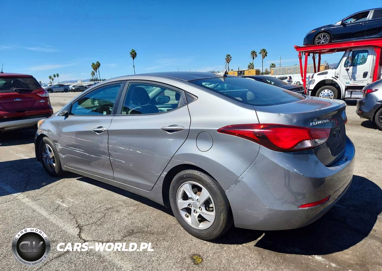 2014 Hyundai Elantra Se VIN:5NPDH4AE6EH509189 - 2