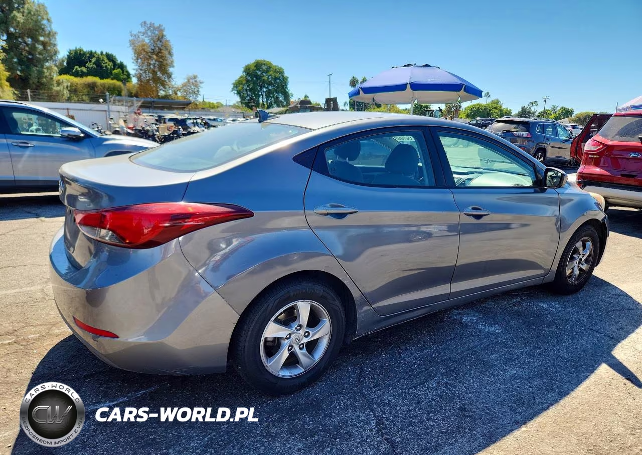 2014 Hyundai Elantra Se VIN:5NPDH4AE6EH509189 - 3