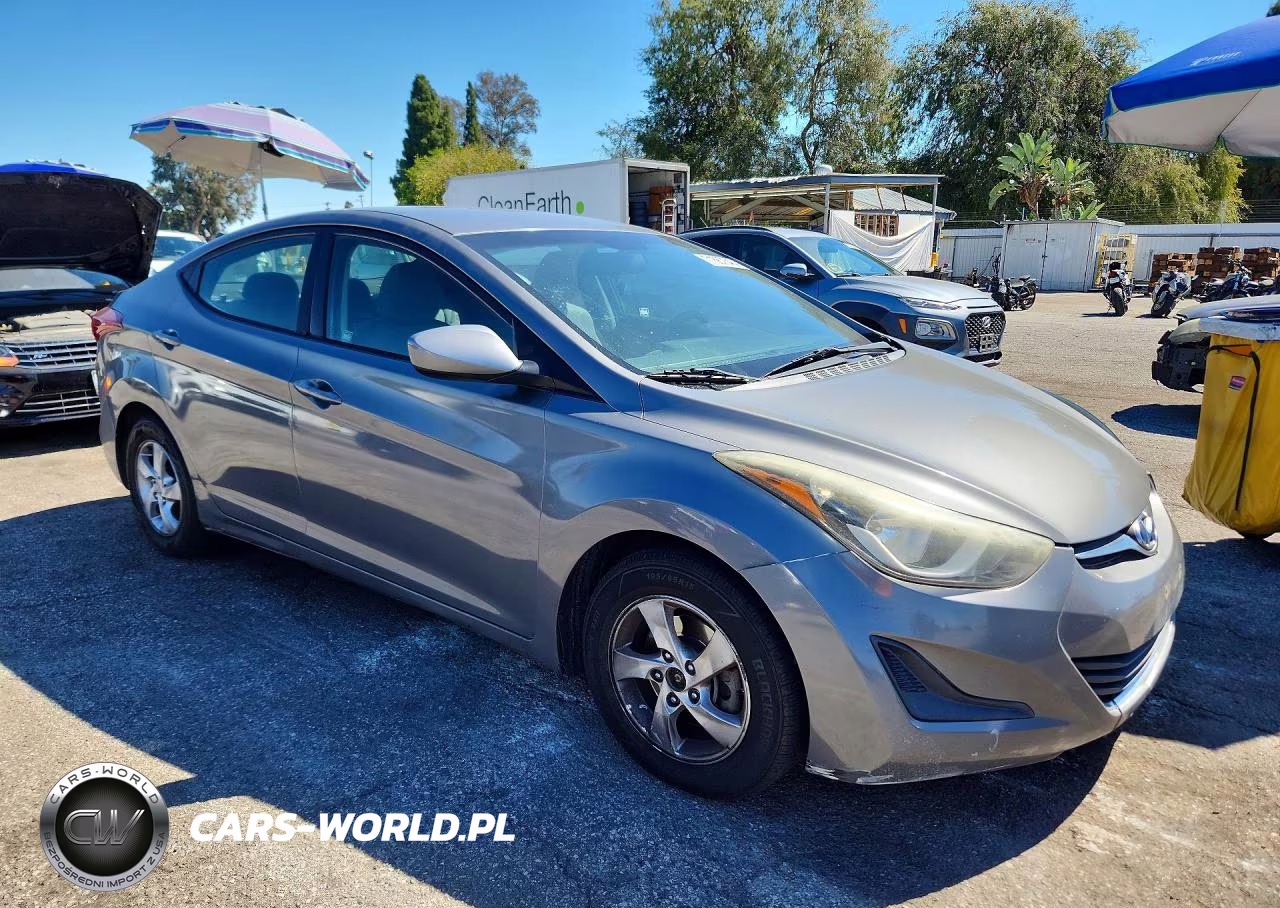 2014 Hyundai Elantra Se VIN:5NPDH4AE6EH509189 - 4