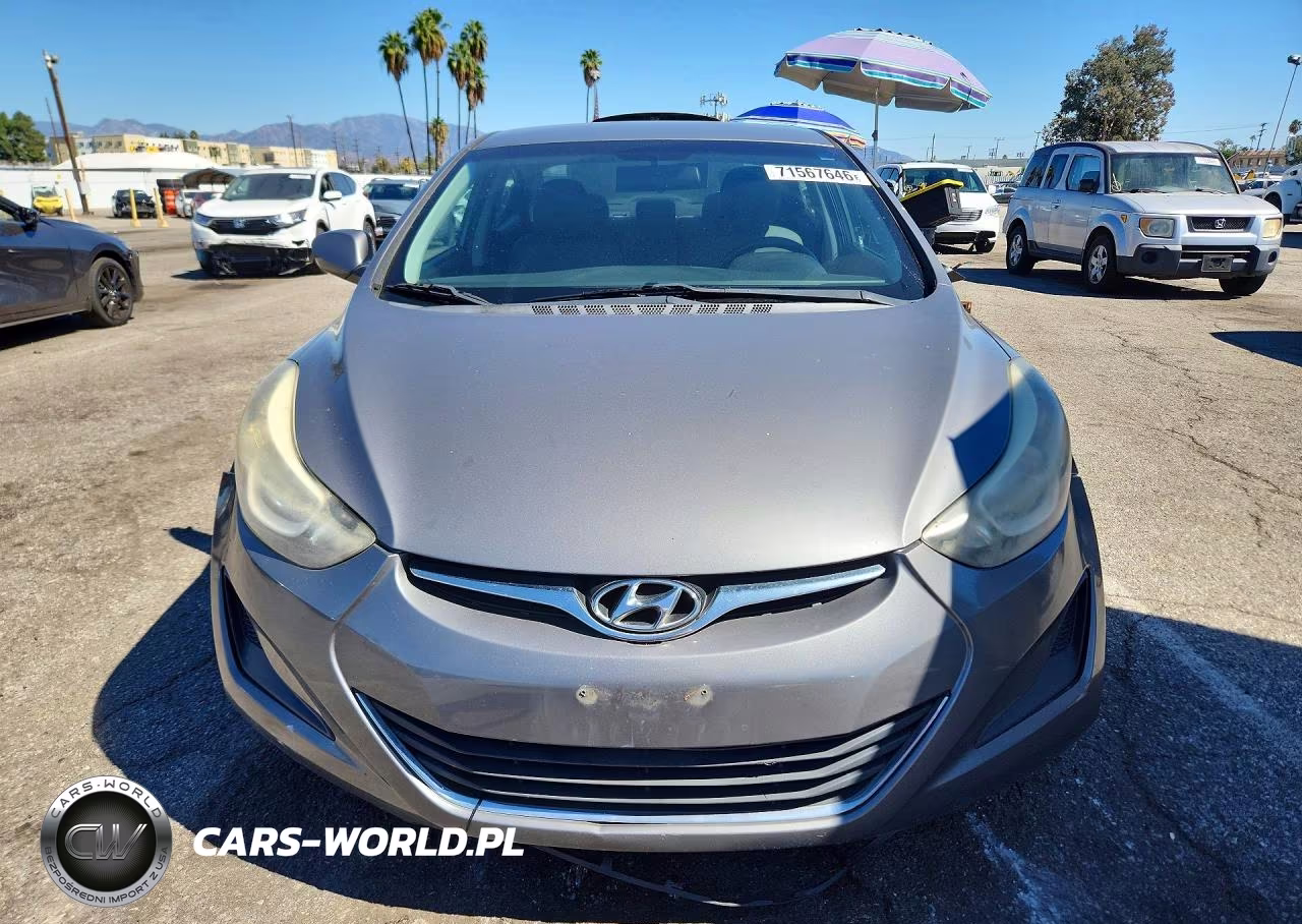 2014 Hyundai Elantra Se VIN:5NPDH4AE6EH509189 - 5