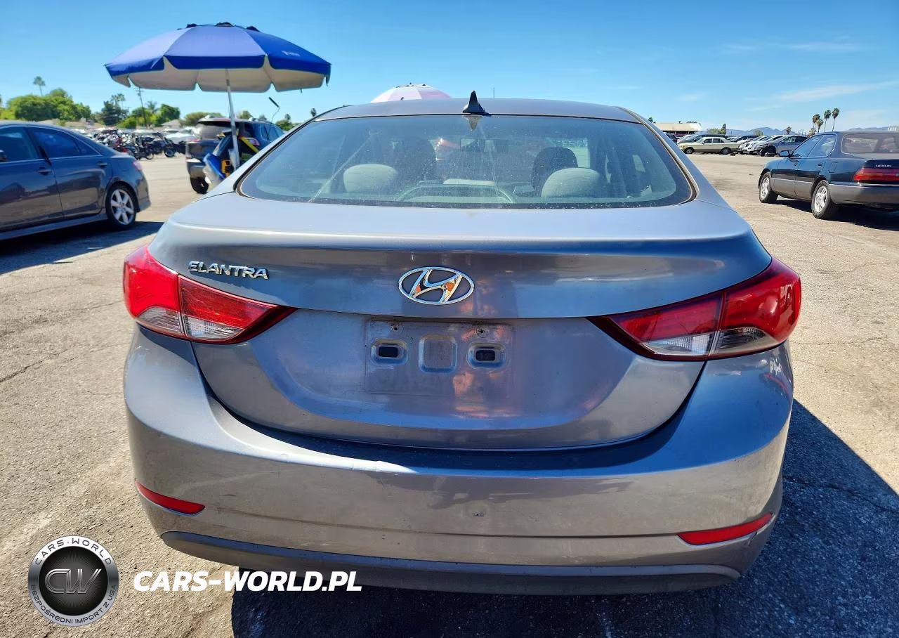 2014 Hyundai Elantra Se VIN:5NPDH4AE6EH509189 - 6