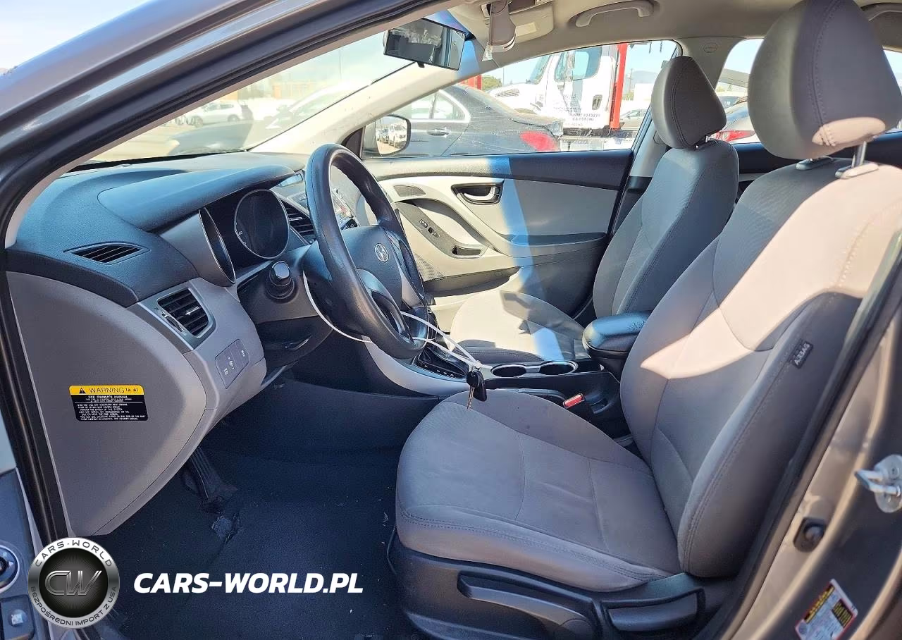 2014 Hyundai Elantra Se VIN:5NPDH4AE6EH509189 - 7