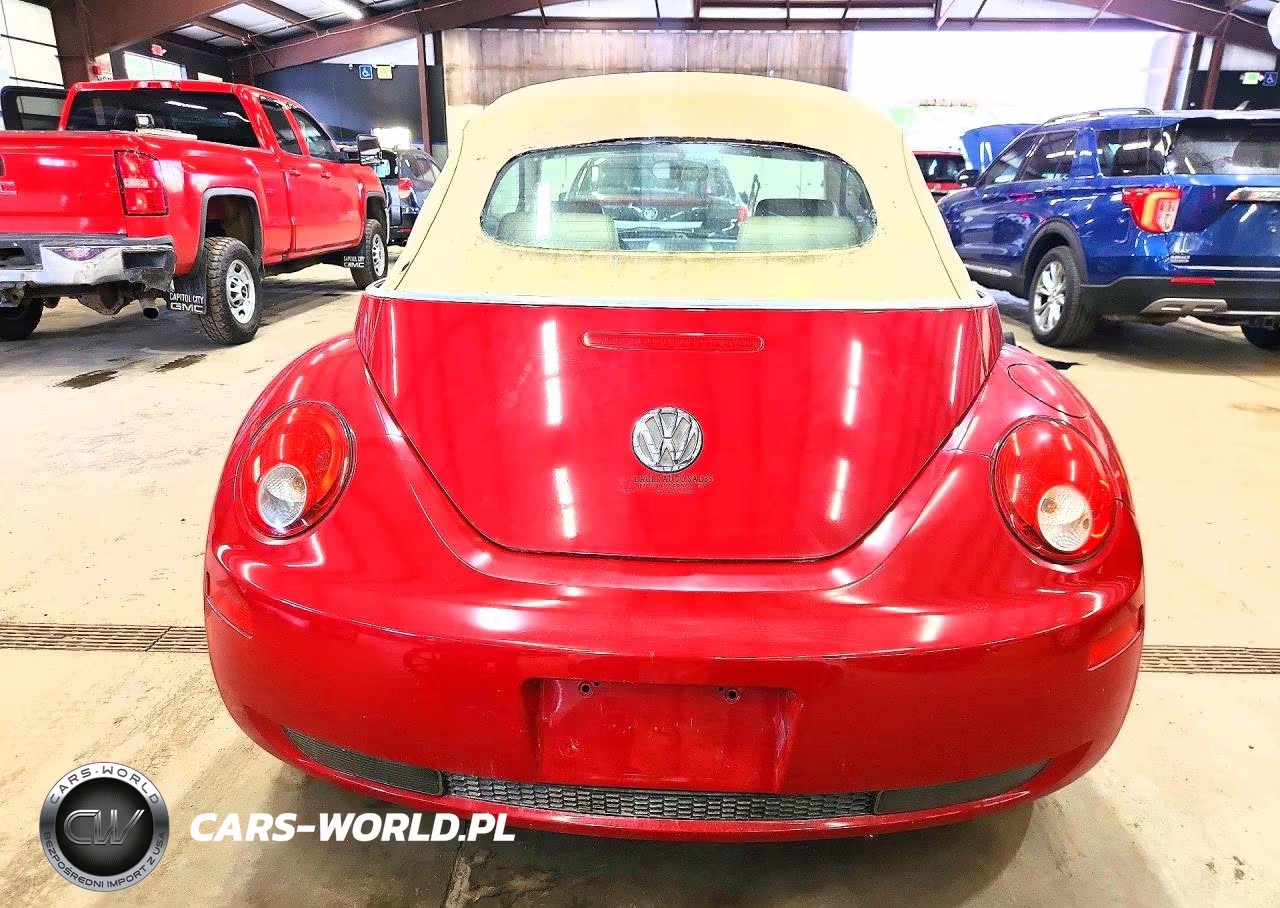 2008 Volkswagen New Beetle Convertible S VIN:3VWPF31Y78M400050 - 6