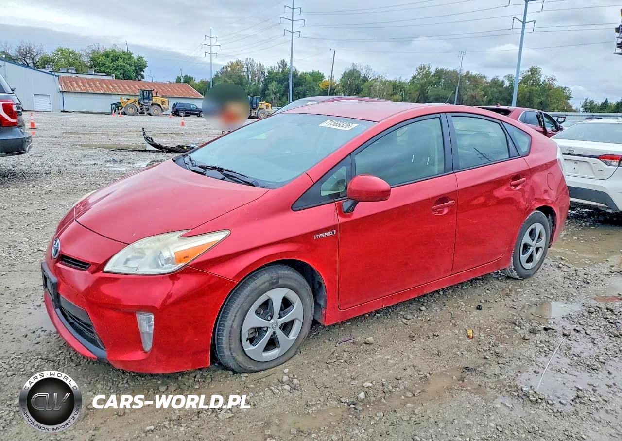 2012 Toyota Prius Two VIN:JTDKN3DU3C5459863 - 1