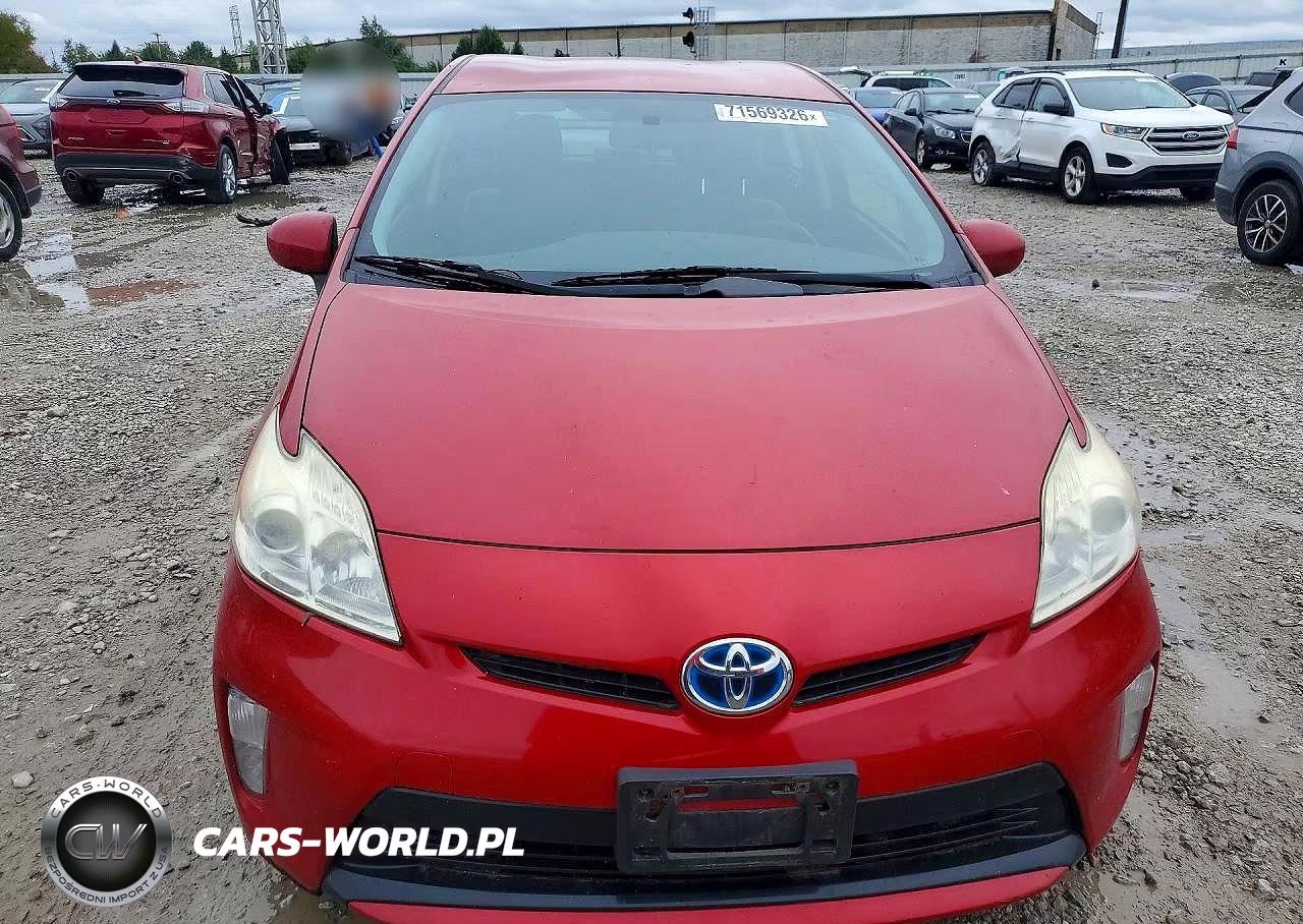 2012 Toyota Prius Two VIN:JTDKN3DU3C5459863 - 5