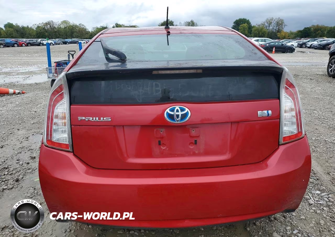 2012 Toyota Prius Two VIN:JTDKN3DU3C5459863 - 6