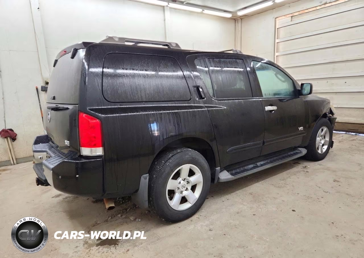 2007 Nissan Armada Se Ffv VIN:5N1BA08A37N714667 - 3