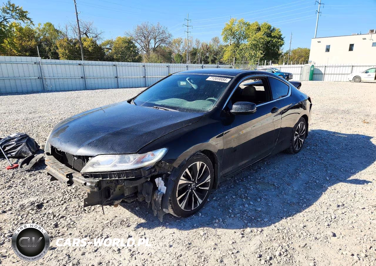 2017 Honda Accord Ex VIN:1HGCT1B72HA000836 - 1