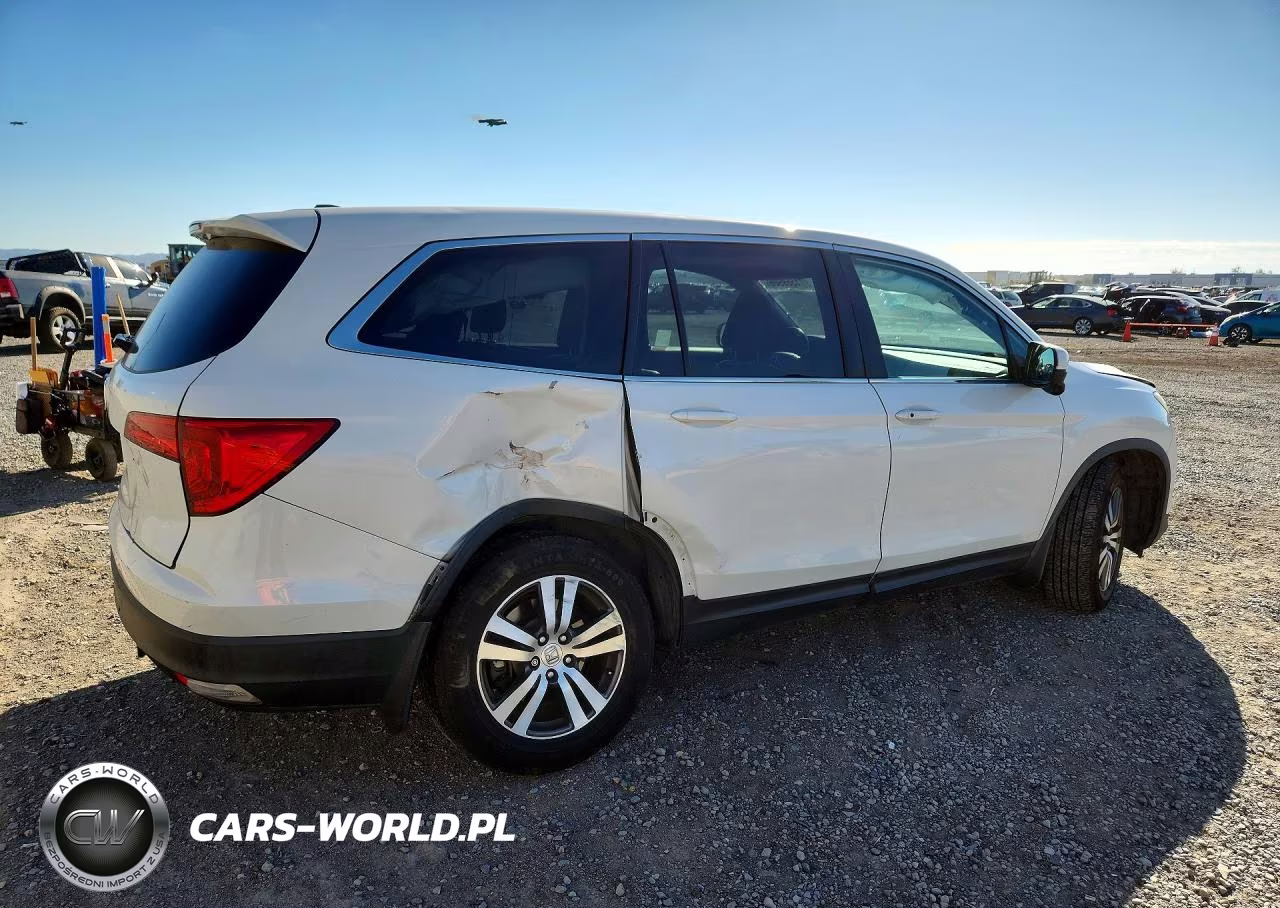 2016 Honda Pilot Exl VIN:5FNYF5H5XGB048048 - 3