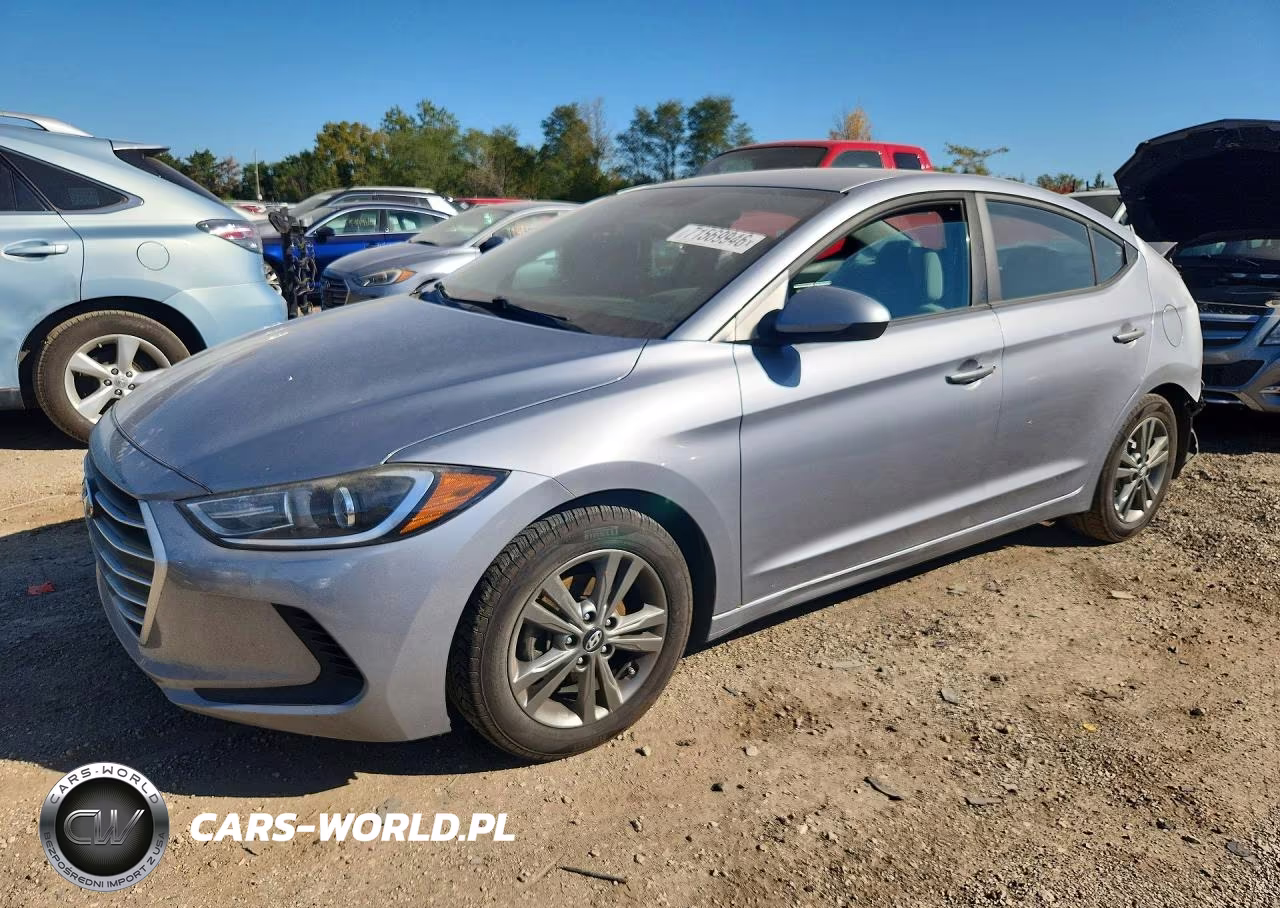 2017 Hyundai Elantra Se VIN:5NPD84LF6HH210957 - 1