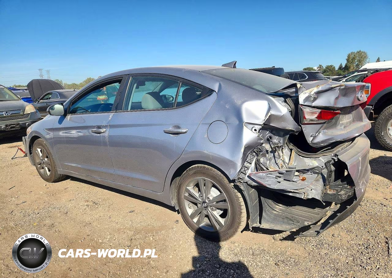2017 Hyundai Elantra Se VIN:5NPD84LF6HH210957 - 2