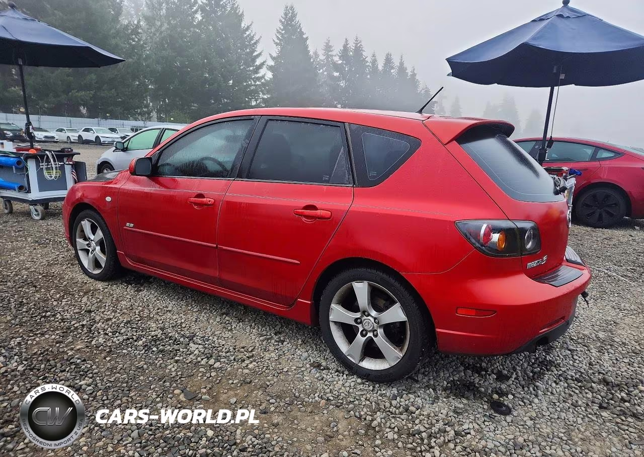 2006 Mazda 3 Hatchback VIN:JM1BK343161457492 - 2