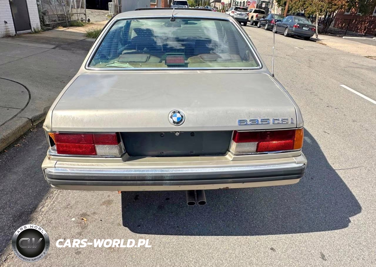 1989 BMW 635 Csi Automatic VIN:WBAEC8417K3268010 - 12