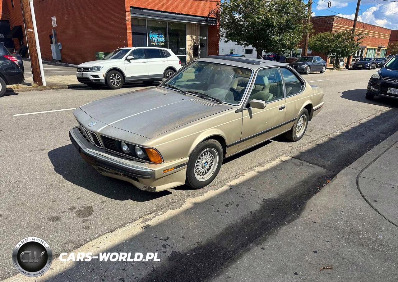 1989 BMW 635 Csi Automatic VIN:WBAEC8417K3268010 - 2