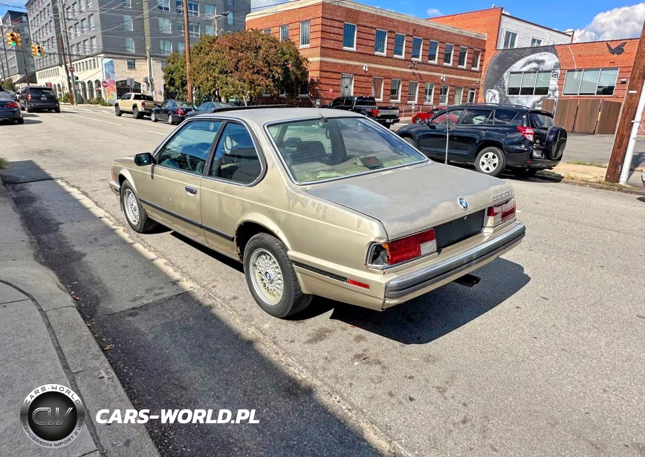 1989 BMW 635 Csi Automatic VIN:WBAEC8417K3268010 - 3