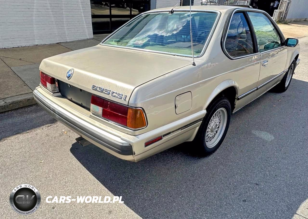 1989 BMW 635 Csi Automatic VIN:WBAEC8417K3268010 - 4