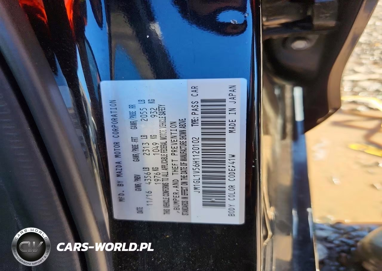 2017 Mazda 6 Touring VIN:JM1GL1V56H1120102 - 12
