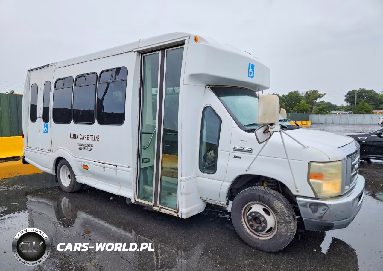 2011 Ford Econoline E450 Super Duty Cutaway Van VIN:1FDXE4FL8BDA27222 - 4