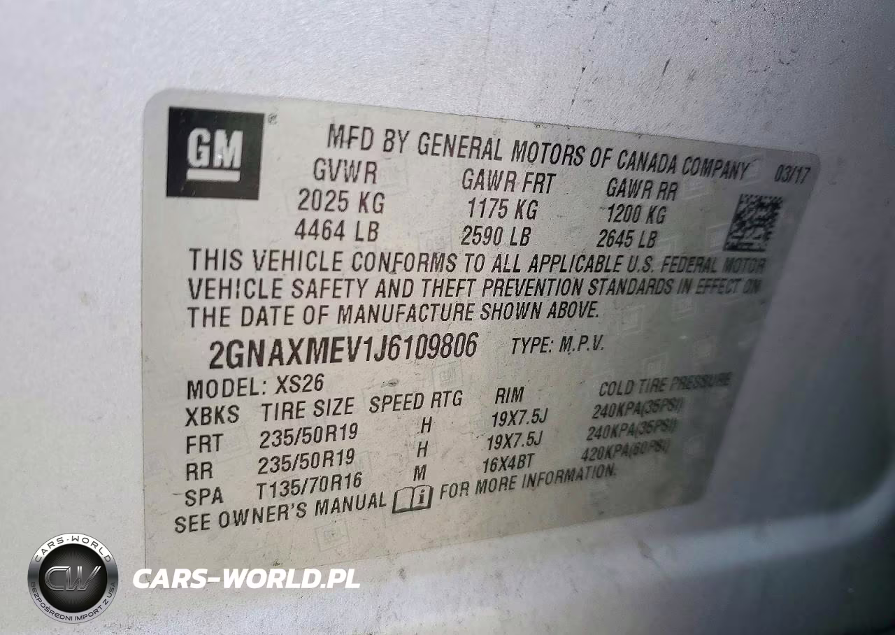 2018 Chevrolet Equinox Premier VIN:2GNAXMEV1J6109806 - 12