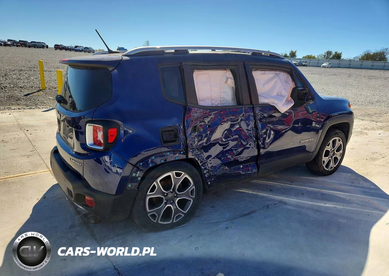 2017 Jeep Renegade Limited VIN:ZACCJBDB8HPG61623 - 3