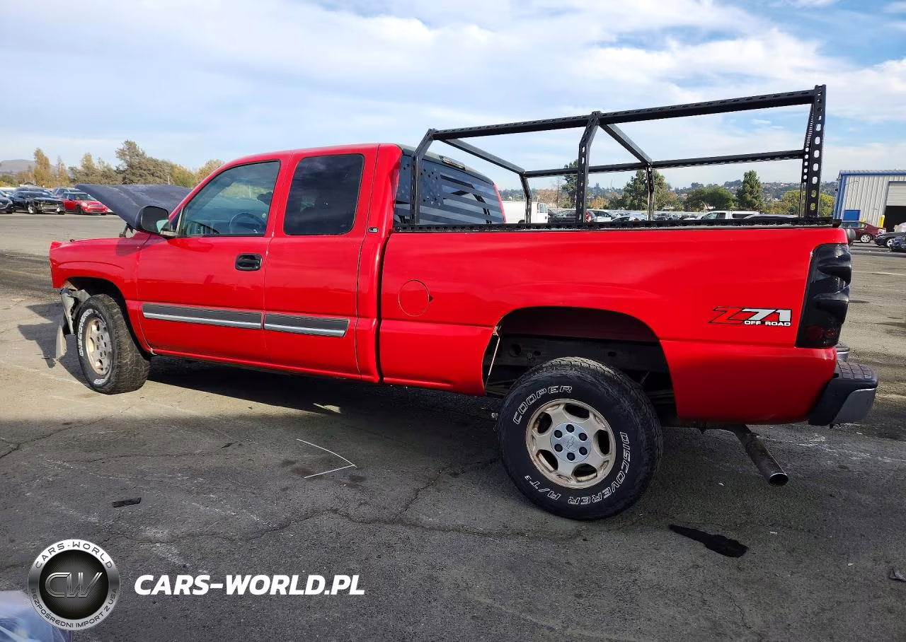 2003 Chevrolet Silverado K1500 VIN:1GCEK19T63E337976 - 2
