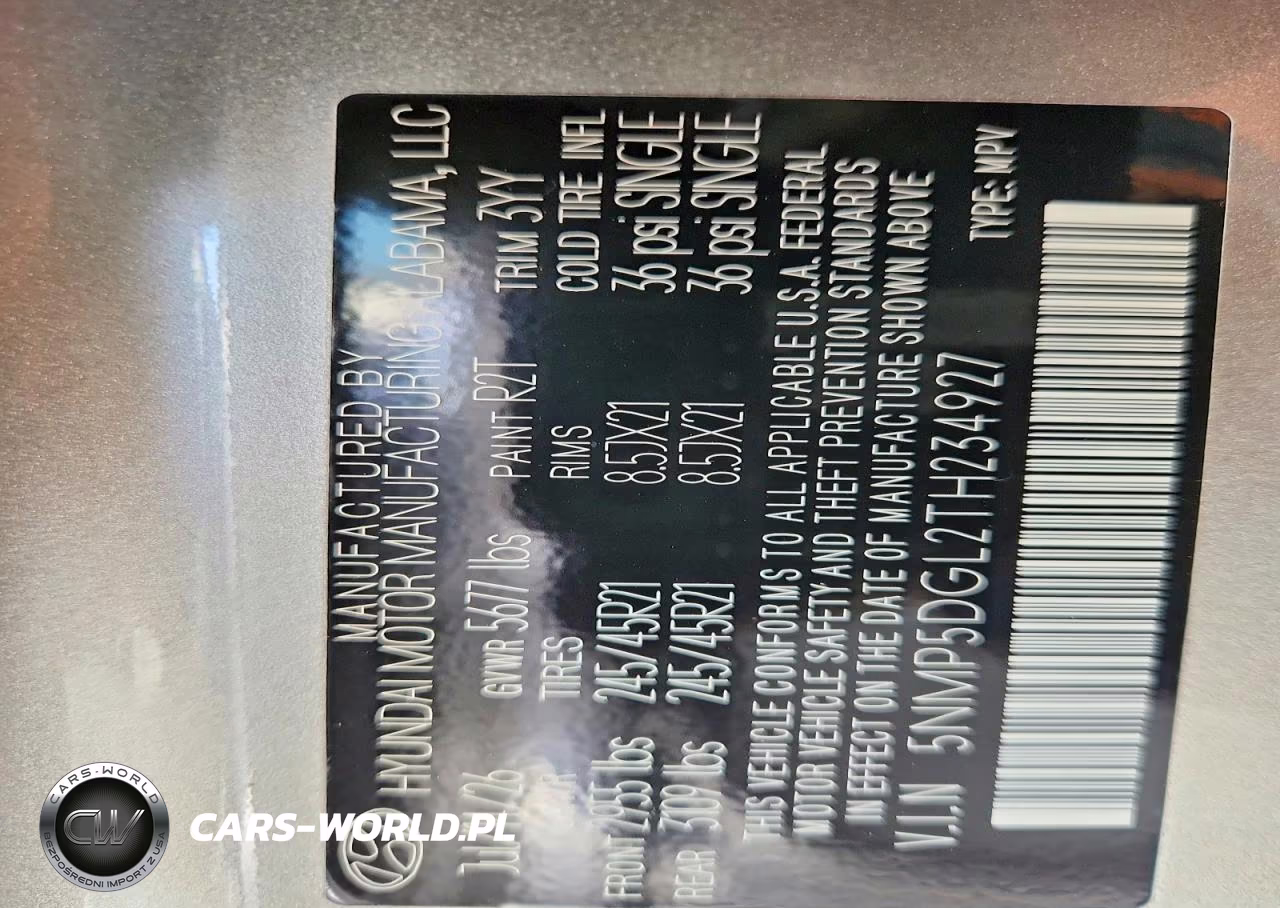 2026 Hyundai Santa Fe Calligraphy VIN:5NMP5DGL2TH234927 - 13