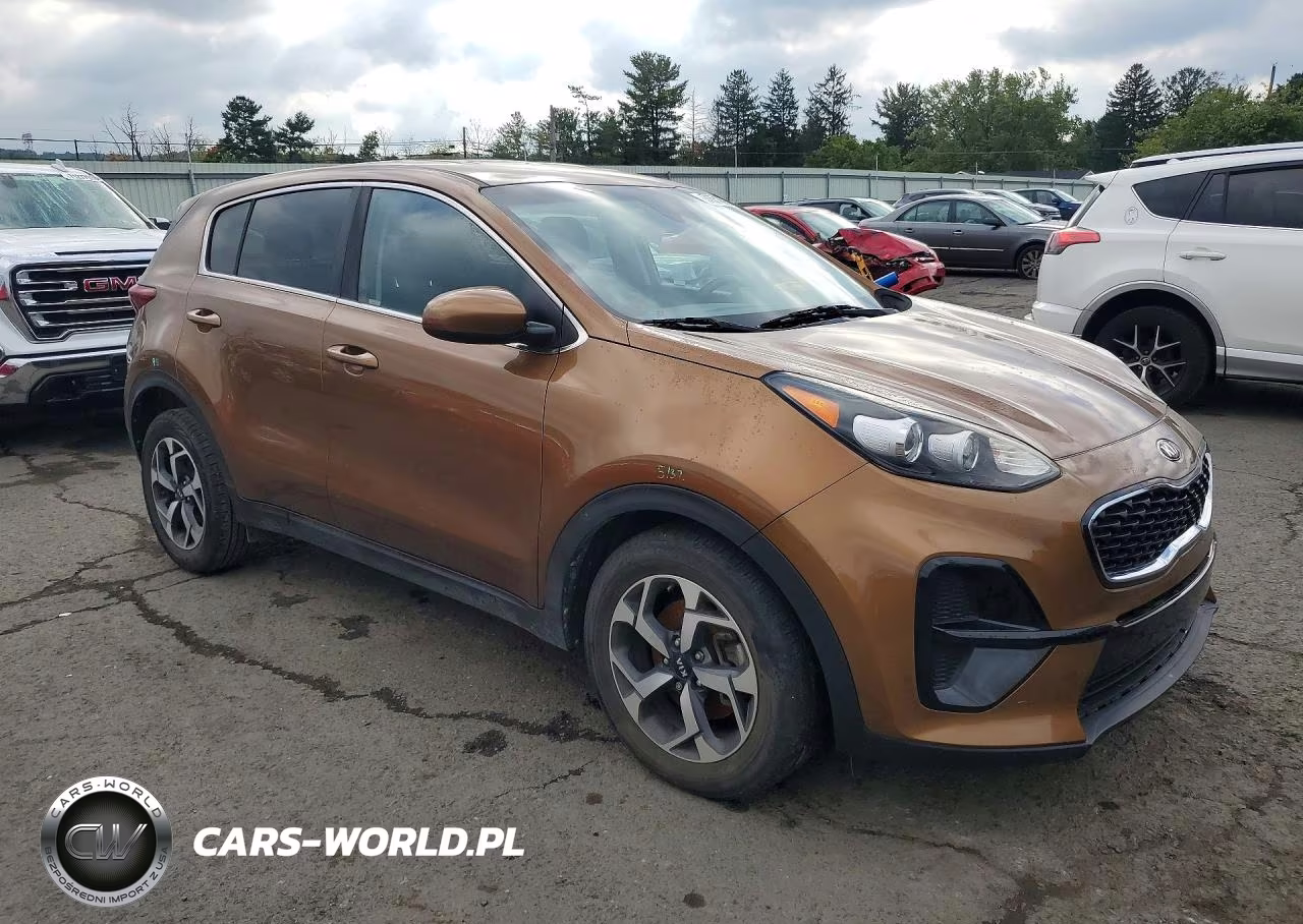 2021 Kia Sportage Lx VIN:KNDPM3AC3M7885255 - 4