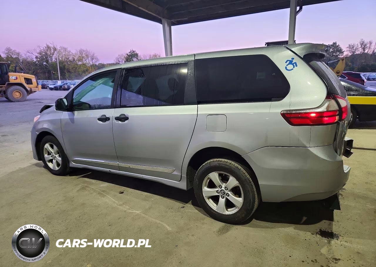 2020 Toyota Sienna L VIN:5TDZZ3DC2LS027754 - 2