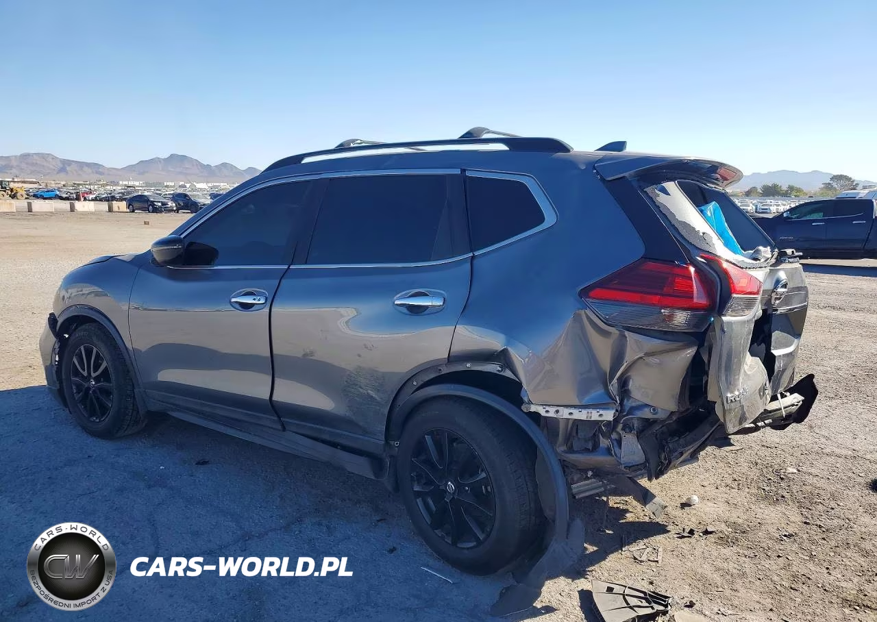 2017 Nissan Rogue Sv VIN:5N1AT2MT8HC814964 - 2
