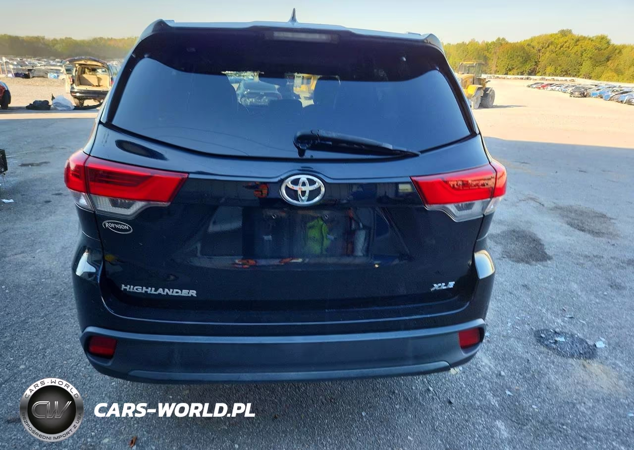 2019 Toyota Highlander Xle VIN:5TDKZRFH5KS552951 - 6