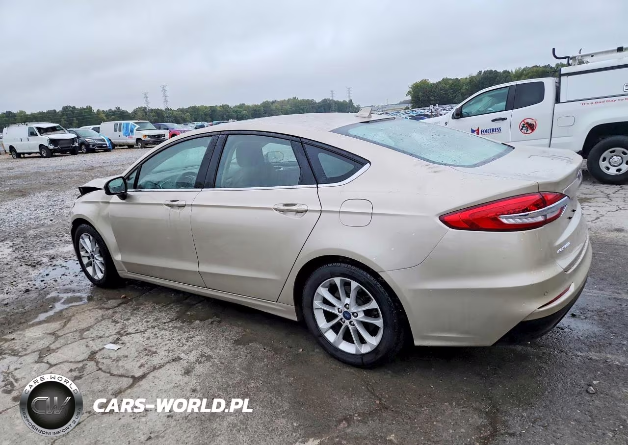 2019 Ford Fusion Se VIN:3FA6P0HD6KR280738 - 2