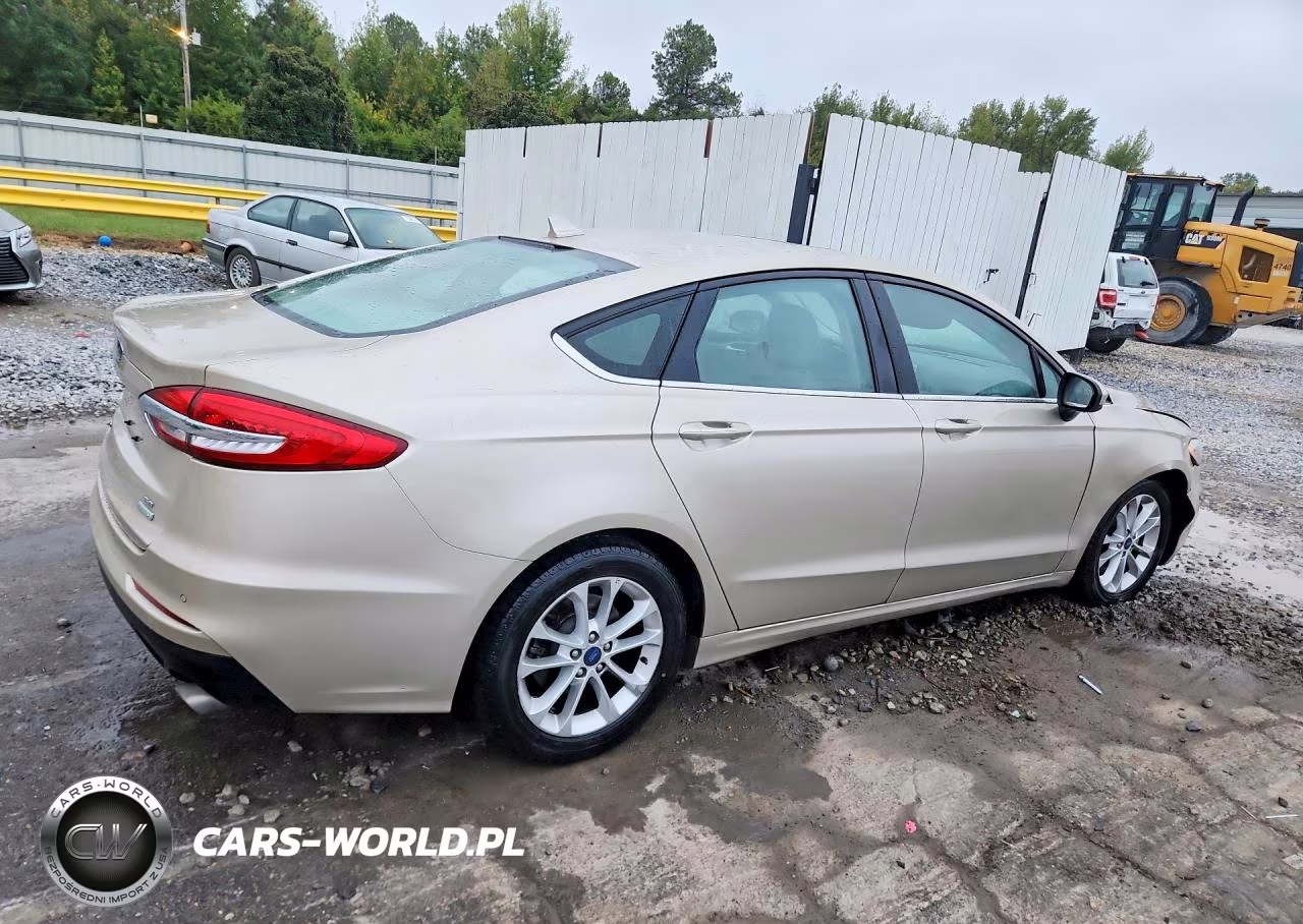 2019 Ford Fusion Se VIN:3FA6P0HD6KR280738 - 3
