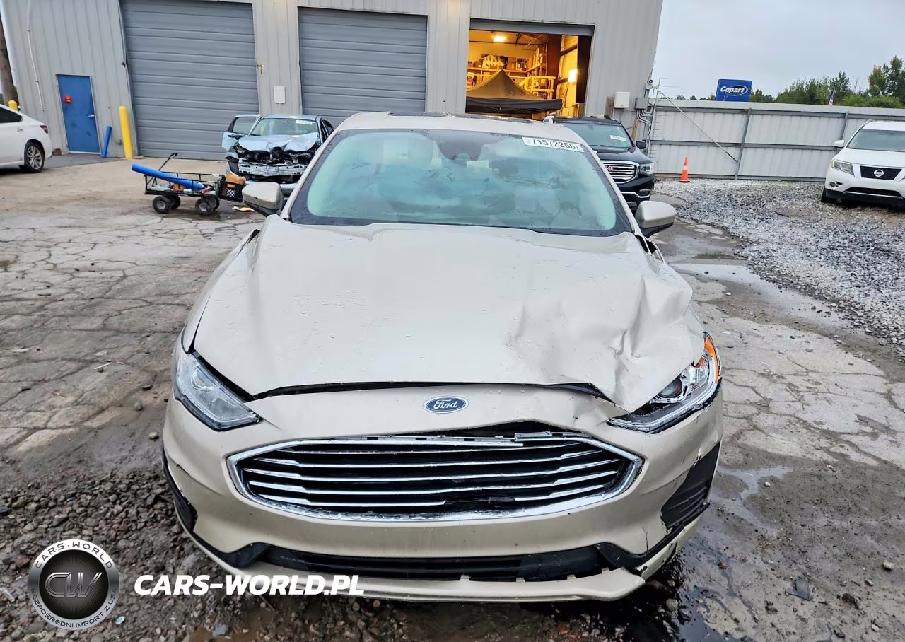 2019 Ford Fusion Se VIN:3FA6P0HD6KR280738 - 5
