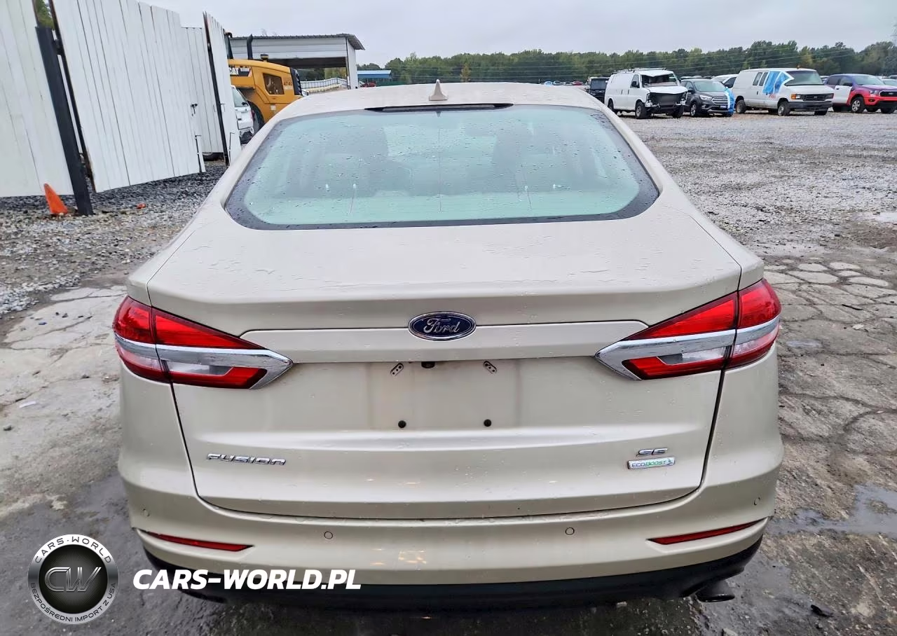 2019 Ford Fusion Se VIN:3FA6P0HD6KR280738 - 6