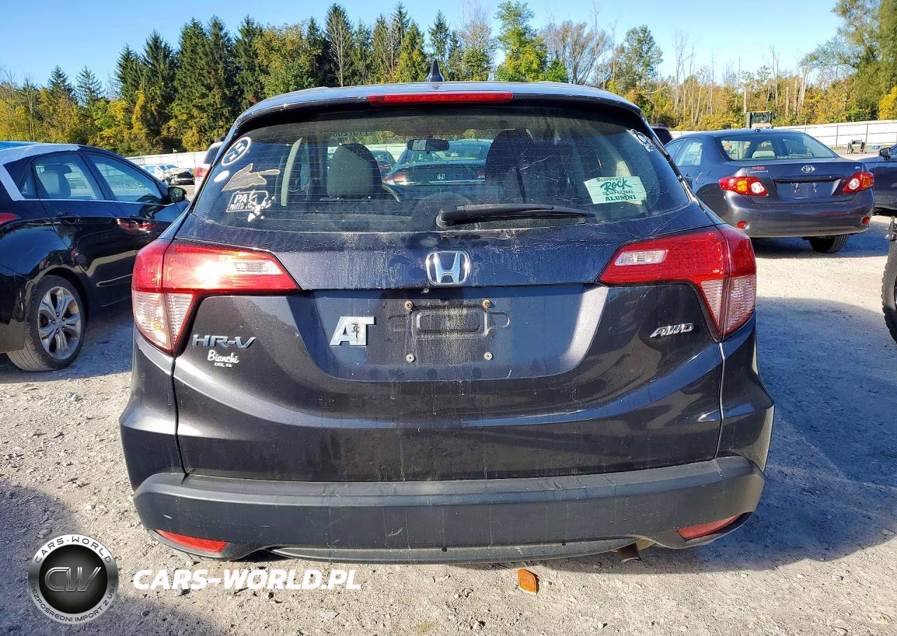 2017 Honda Hr-V Lx VIN:3CZRU6H33HG709326 - 6