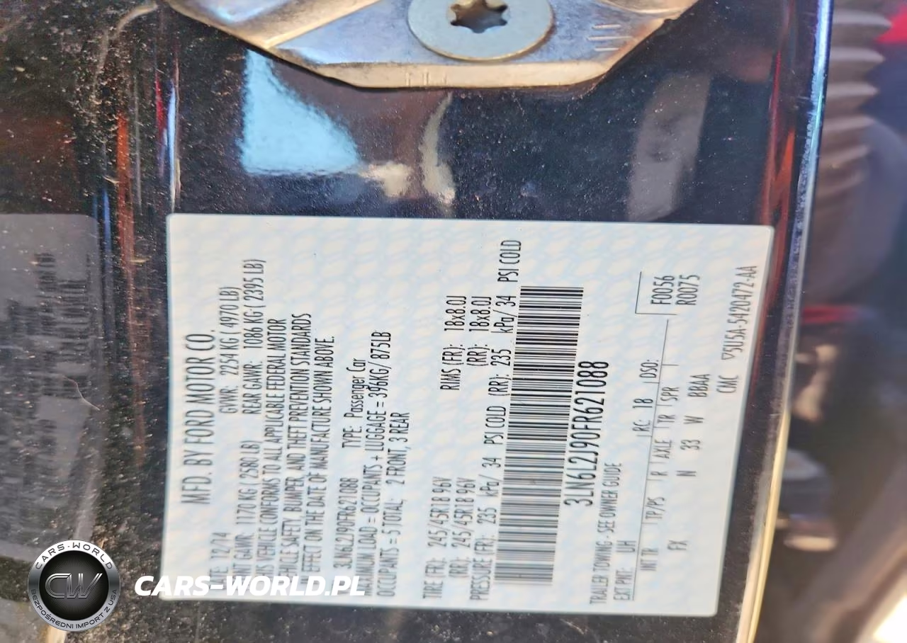2015 Lincoln Mkz VIN:3LN6L2J90FR621088 - 12