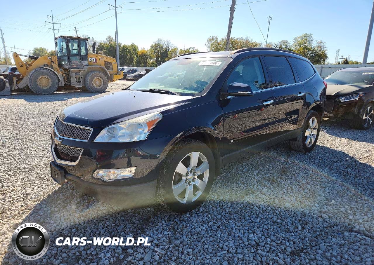 2010 Chevrolet Traverse Ltz VIN:1GNLRHED3AS117615 - 1
