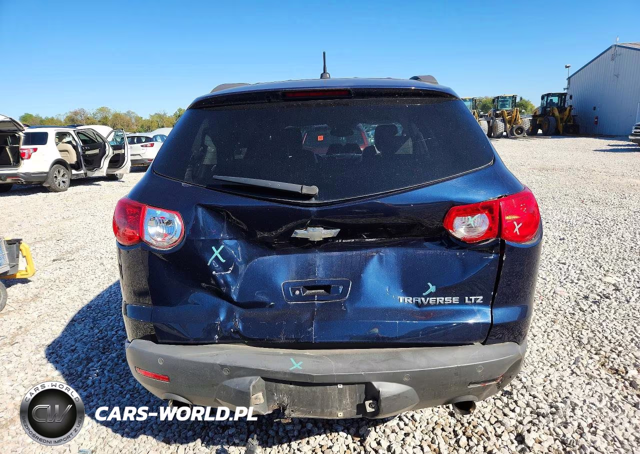 2010 Chevrolet Traverse Ltz VIN:1GNLRHED3AS117615 - 6