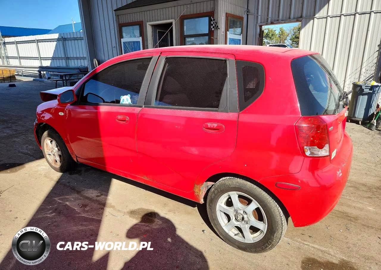 2008 Chevrolet Aveo Base VIN:KL1TD66638B033842 - 2