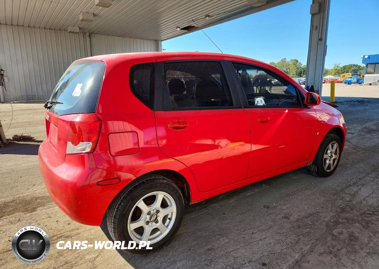 2008 Chevrolet Aveo Base VIN:KL1TD66638B033842 - 3