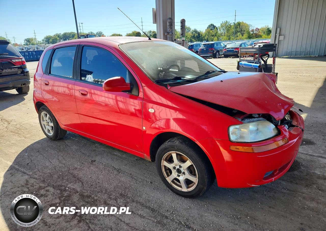 2008 Chevrolet Aveo Base VIN:KL1TD66638B033842 - 4