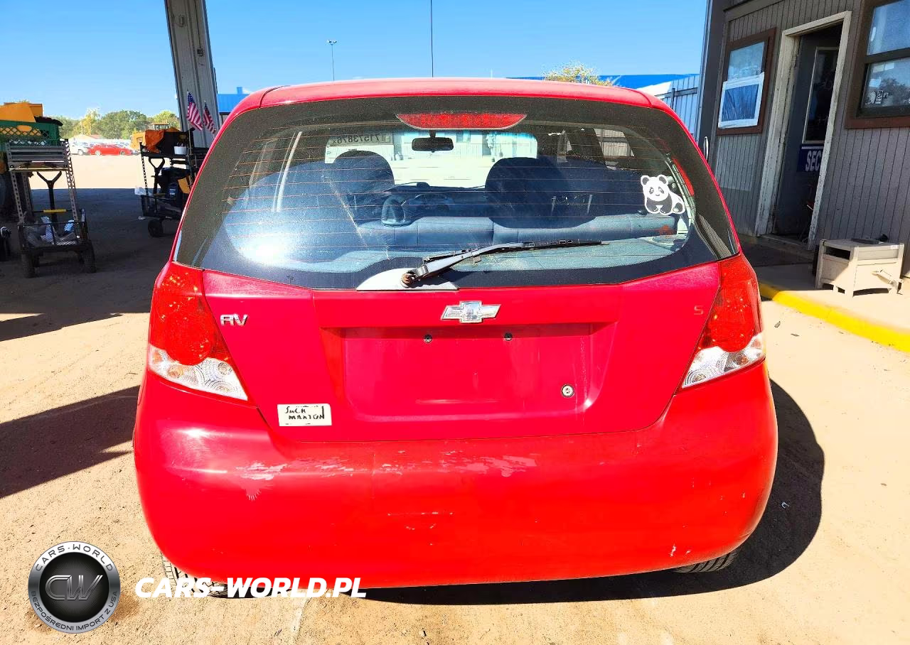 2008 Chevrolet Aveo Base VIN:KL1TD66638B033842 - 6