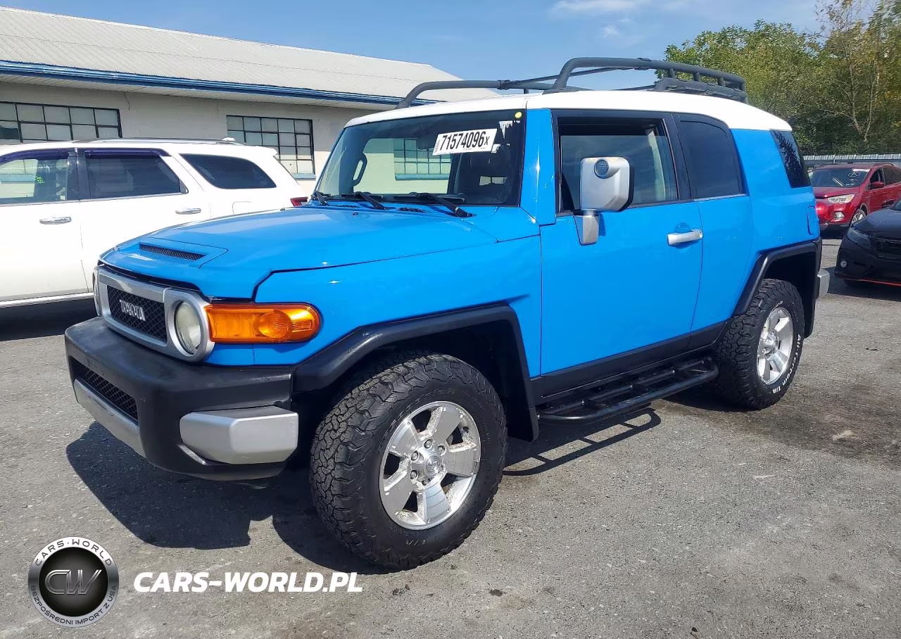 2007 Toyota Fj Cruiser Base VIN:JTEBU11F370026510 - 1