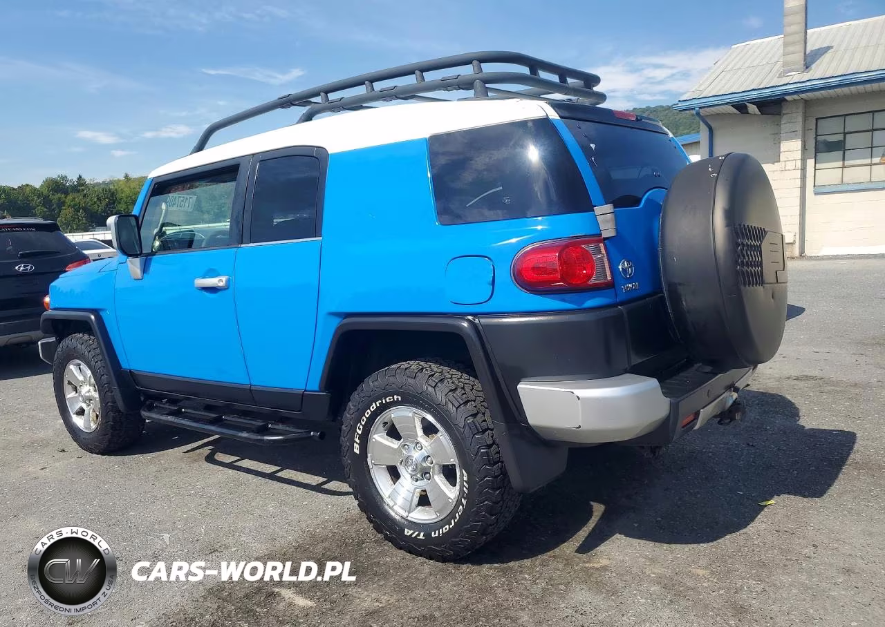 2007 Toyota Fj Cruiser Base VIN:JTEBU11F370026510 - 2
