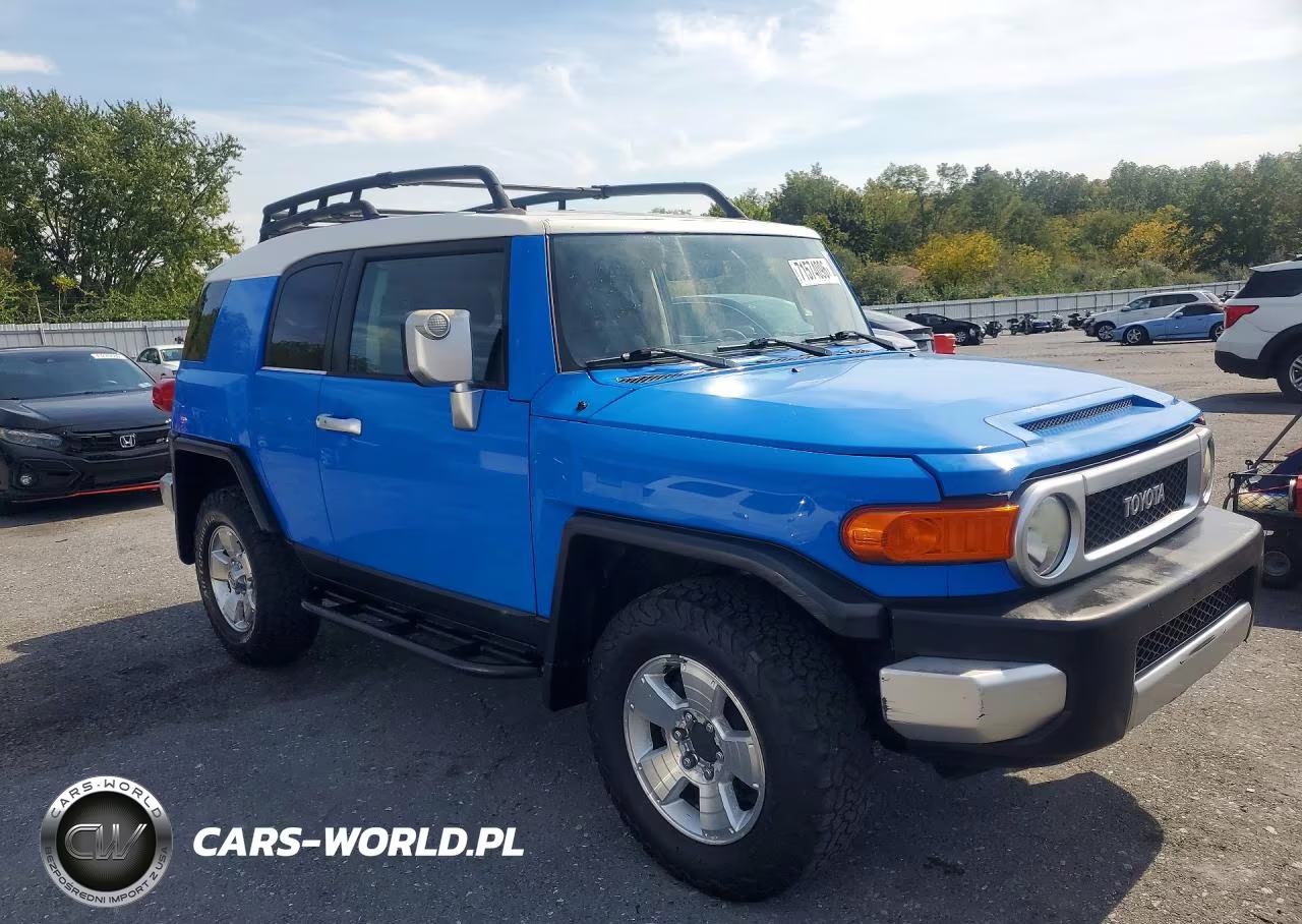 2007 Toyota Fj Cruiser Base VIN:JTEBU11F370026510 - 4