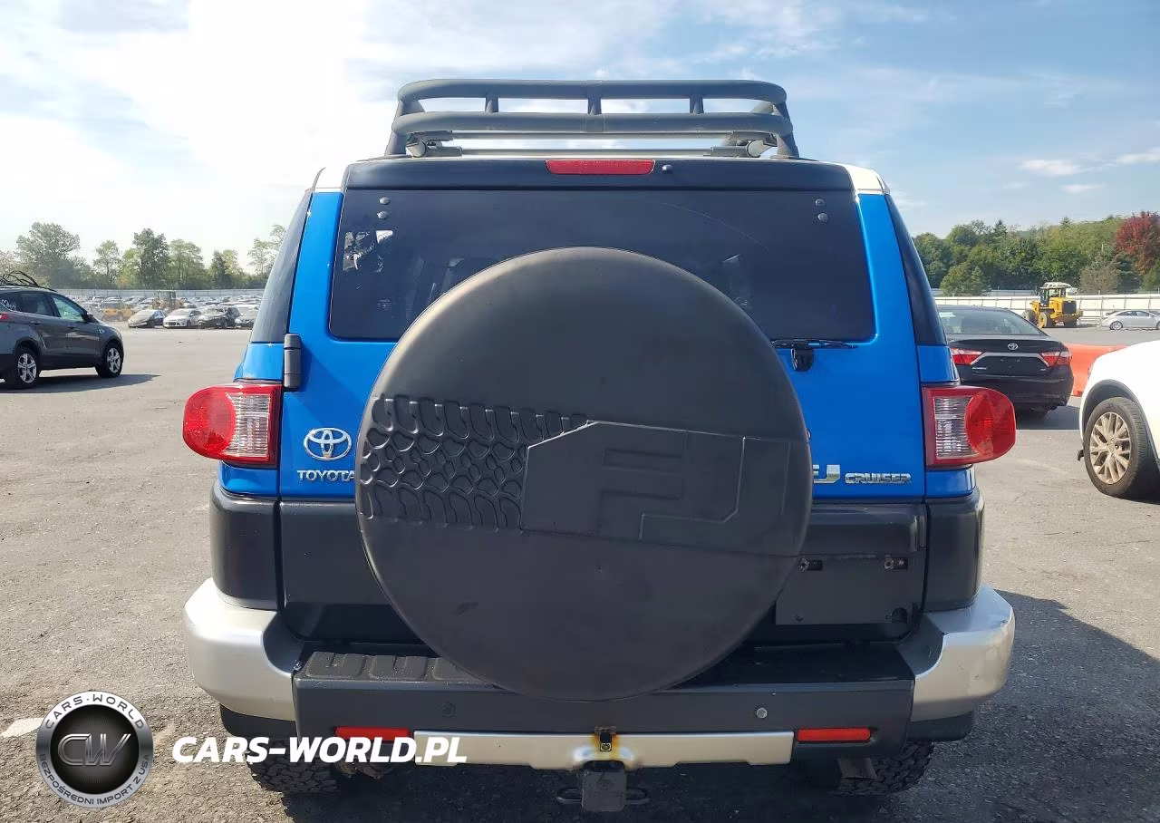 2007 Toyota Fj Cruiser Base VIN:JTEBU11F370026510 - 6