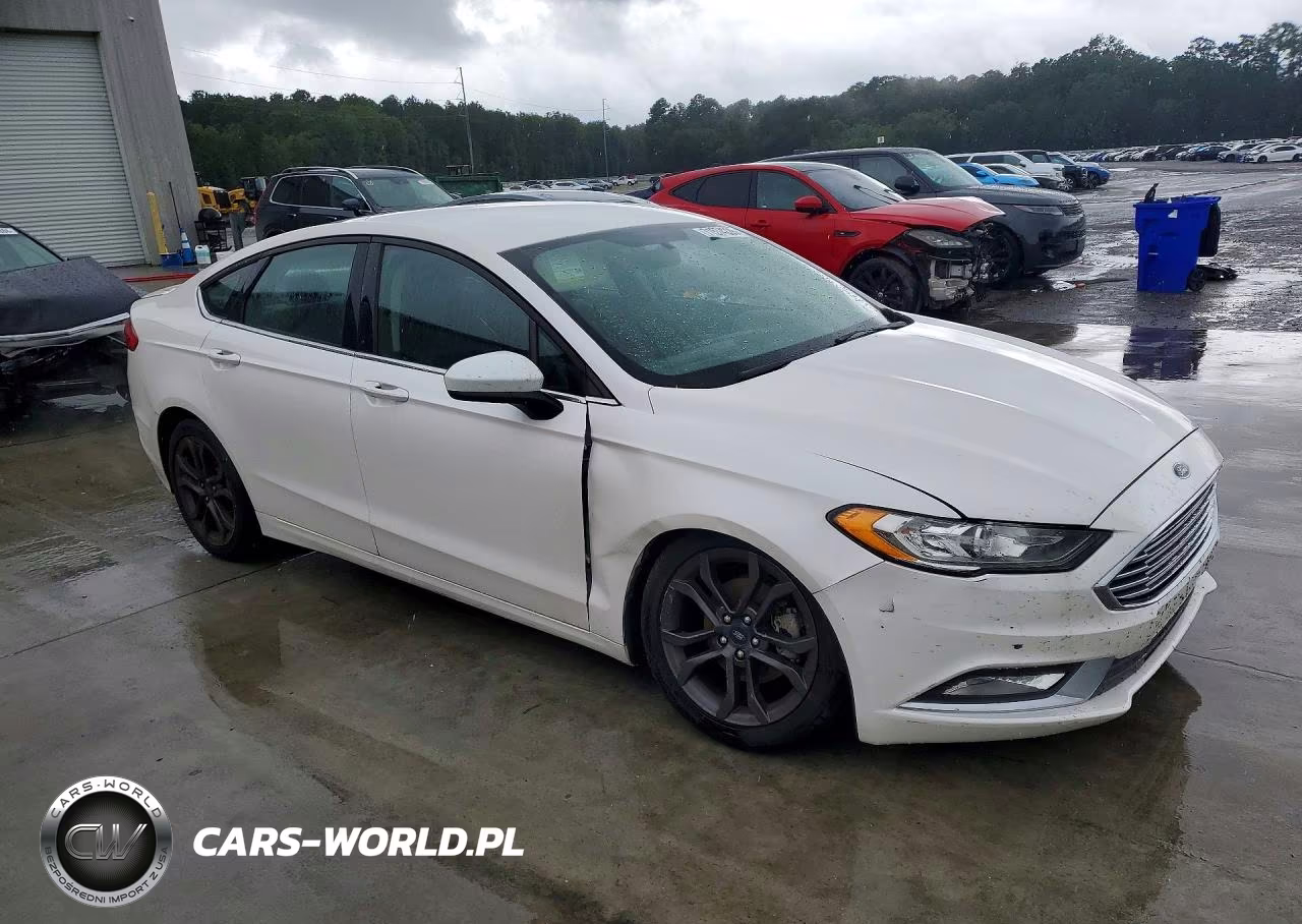 2018 Ford Fusion Se VIN:3FA6P0HD8JR153214 - 4