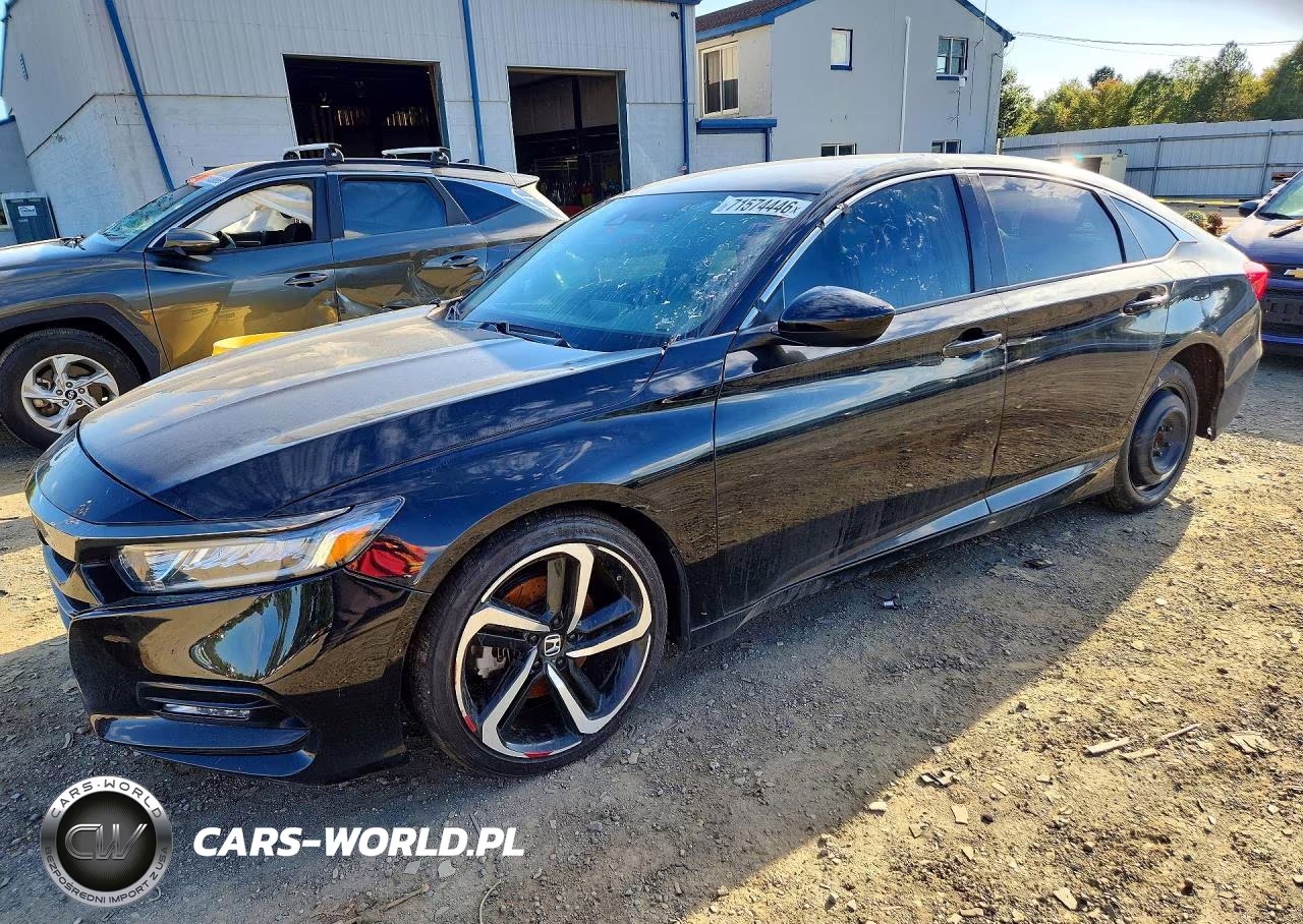 2019 Honda Accord Sport VIN:1HGCV1F34KA068645 - 1